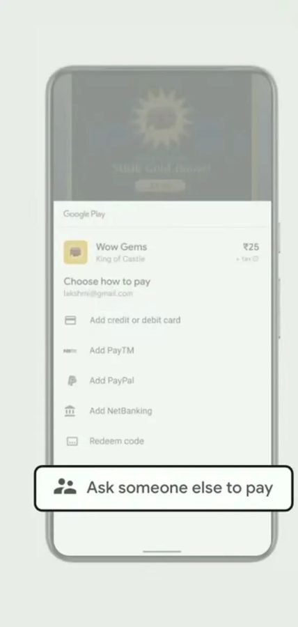 sklep play google poproś o zakup aplikacje