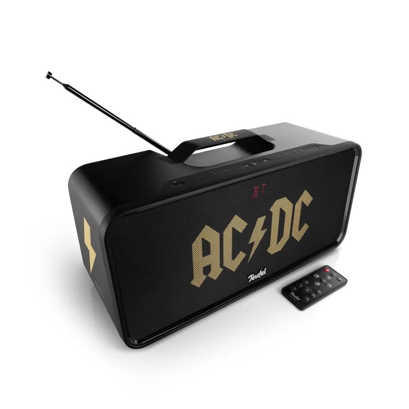 Limitowana seria głośnika BOOMSTER na 50-lecie AC/DC (źródło: Teufel)