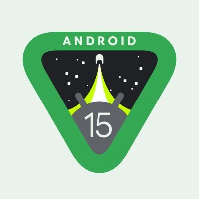 Android 15 logo