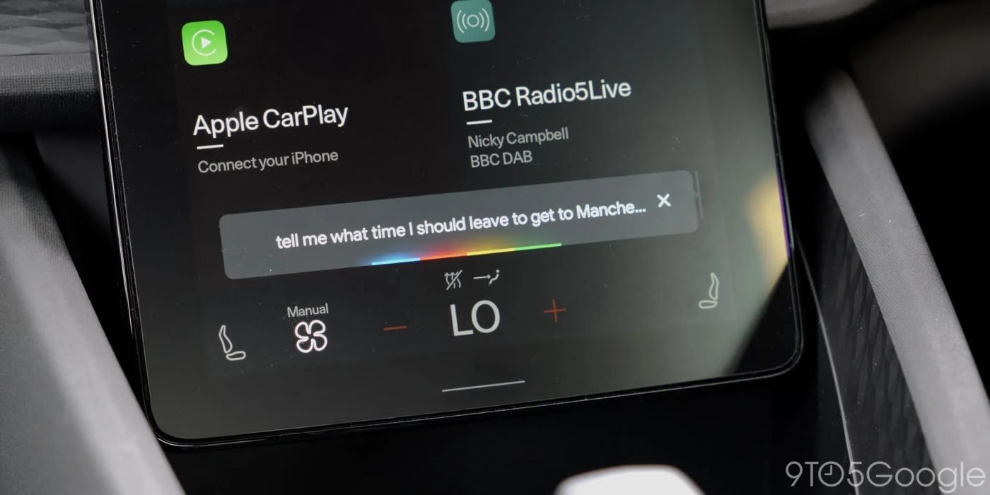 Android Automotive nowy wygląd Asystenta Google