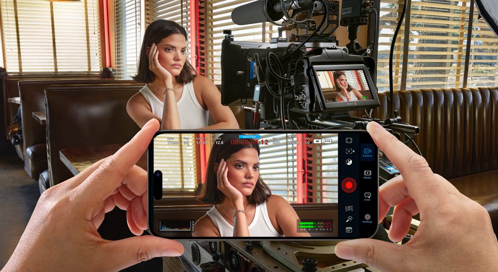 Aplikacja BlackMagic Camera