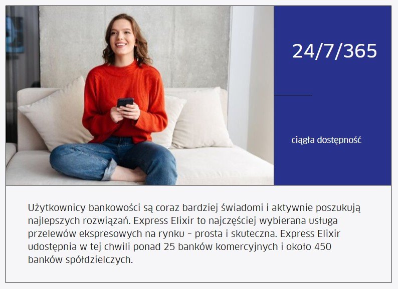 Przelew natychmiastowy w systemie Express Elixir