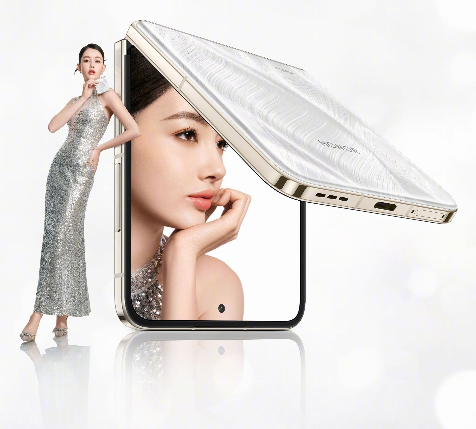honor magic v flip składany smartfon