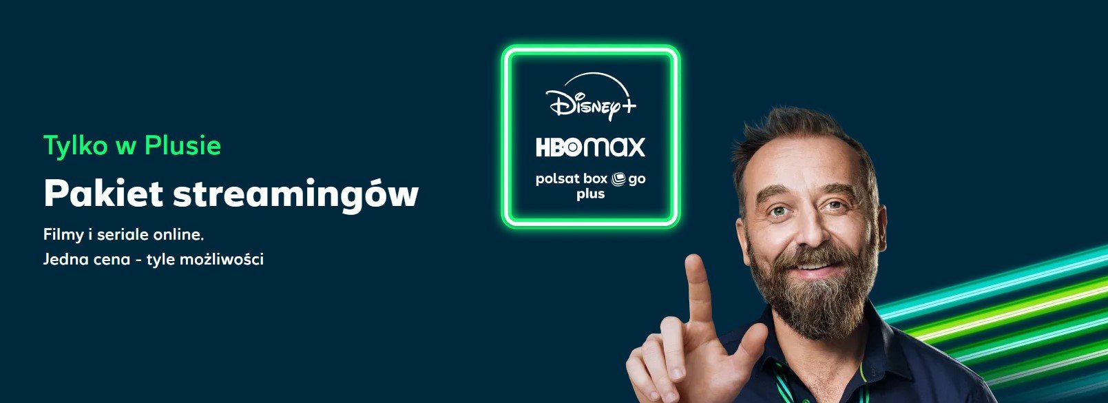 Pakiet serwisów streamingowych All In One w Plusie