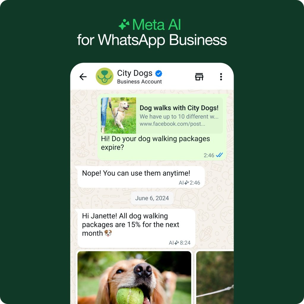Nowe funkcje AI w WhatsApp Business