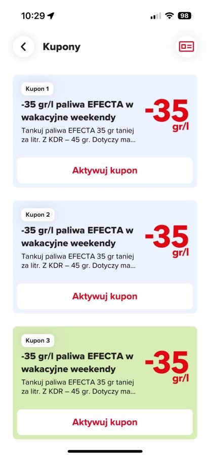 promocja na paliwo Orlen lato 2024 fot. Tabletowo.pl