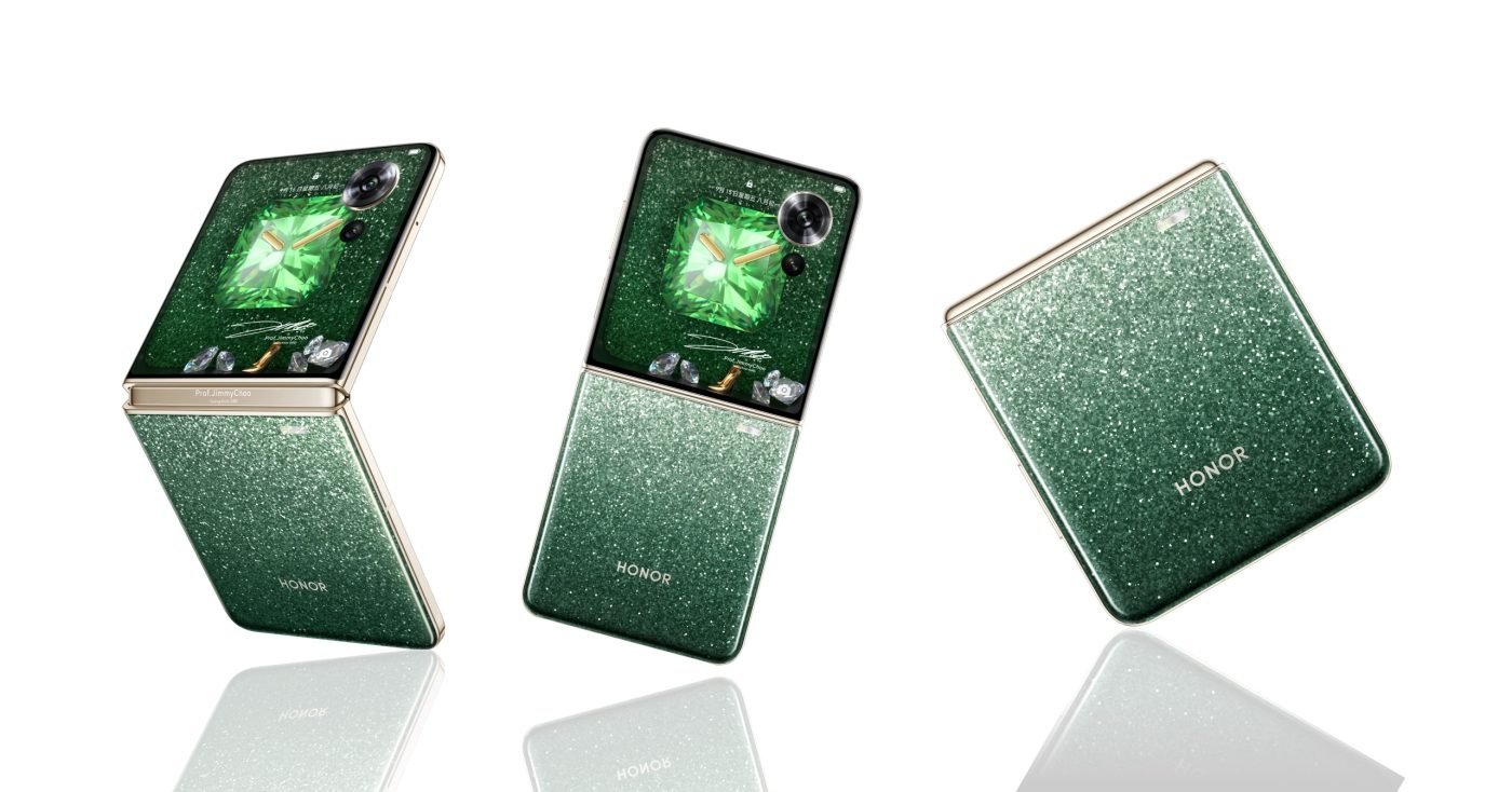 smartfon honor magic v flip jimmy choo smartphone
