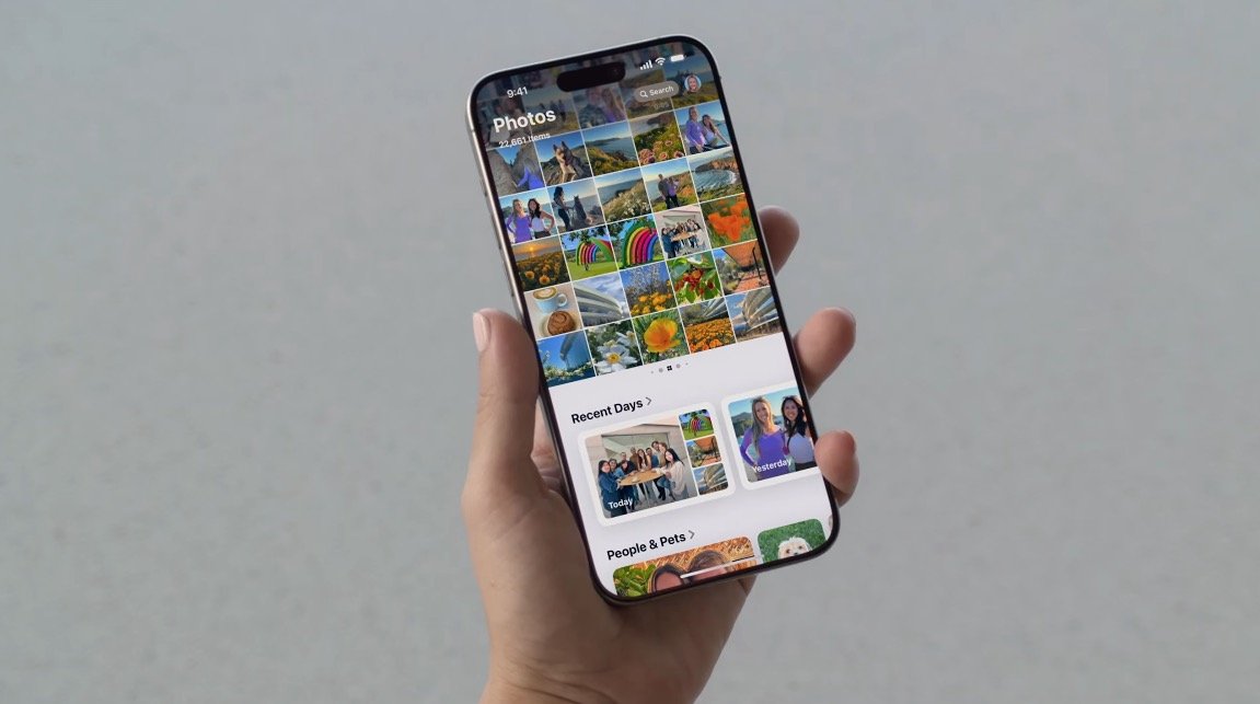 Aplikacja Zdjęcia iOS 18