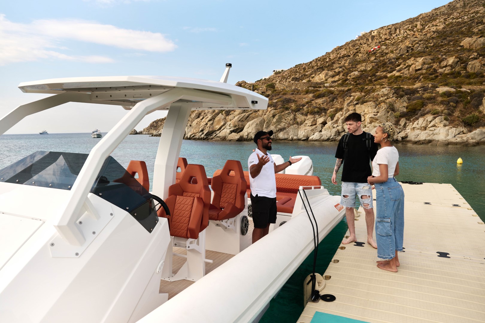 Uber Boat w Grecji