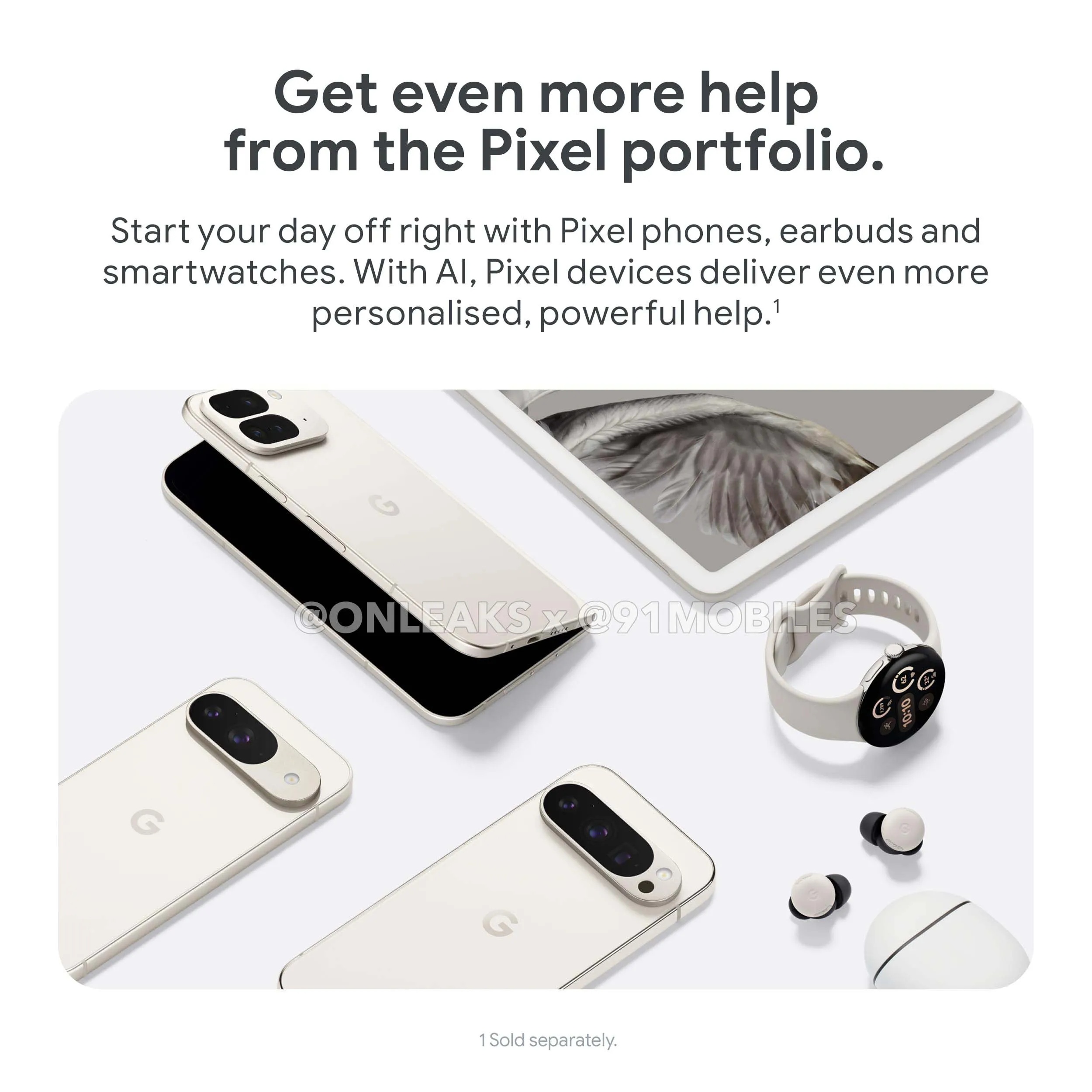 google pixel 9 przedpremierowe materiały promocyjne
