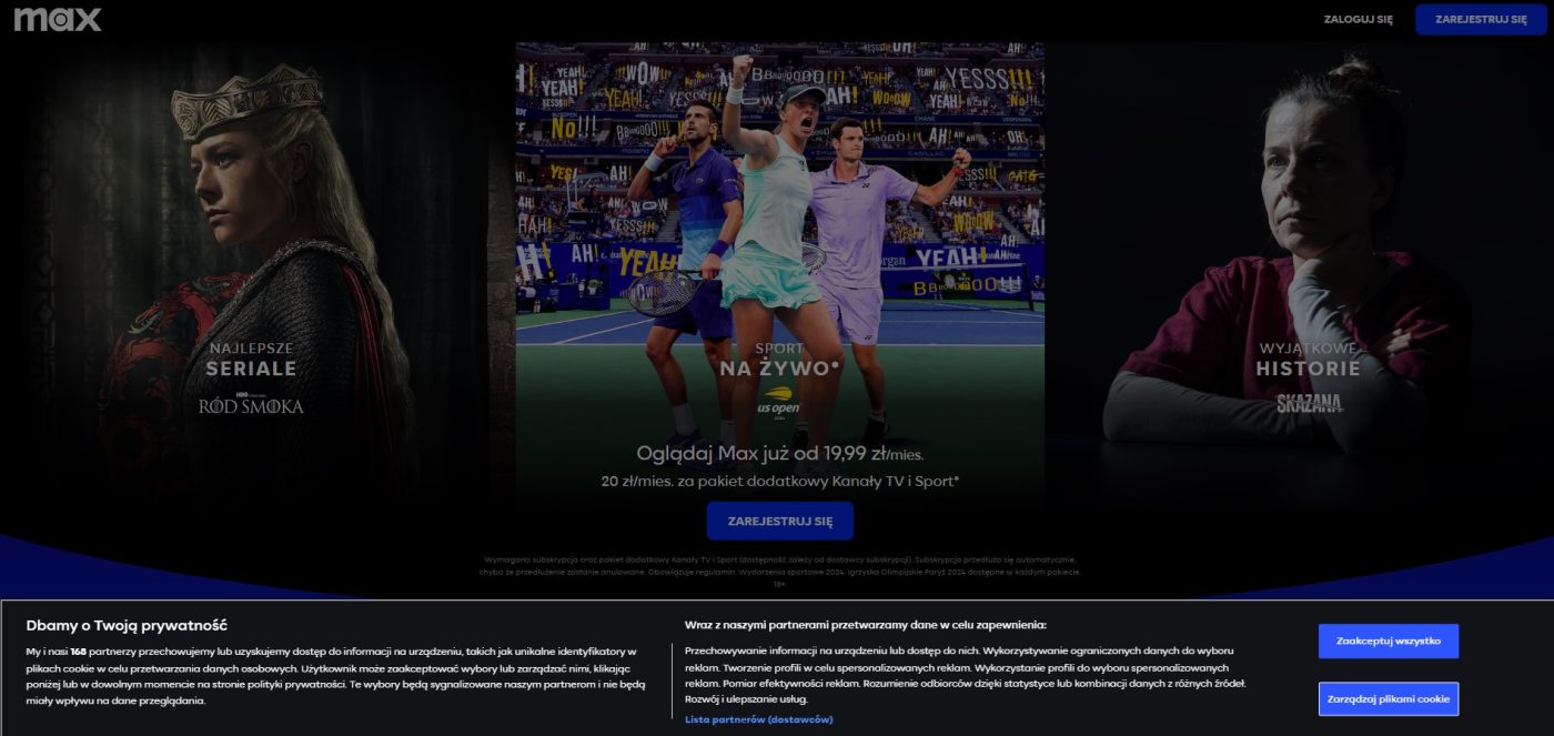 hbo max dark patterns fot. tabletowo.pl