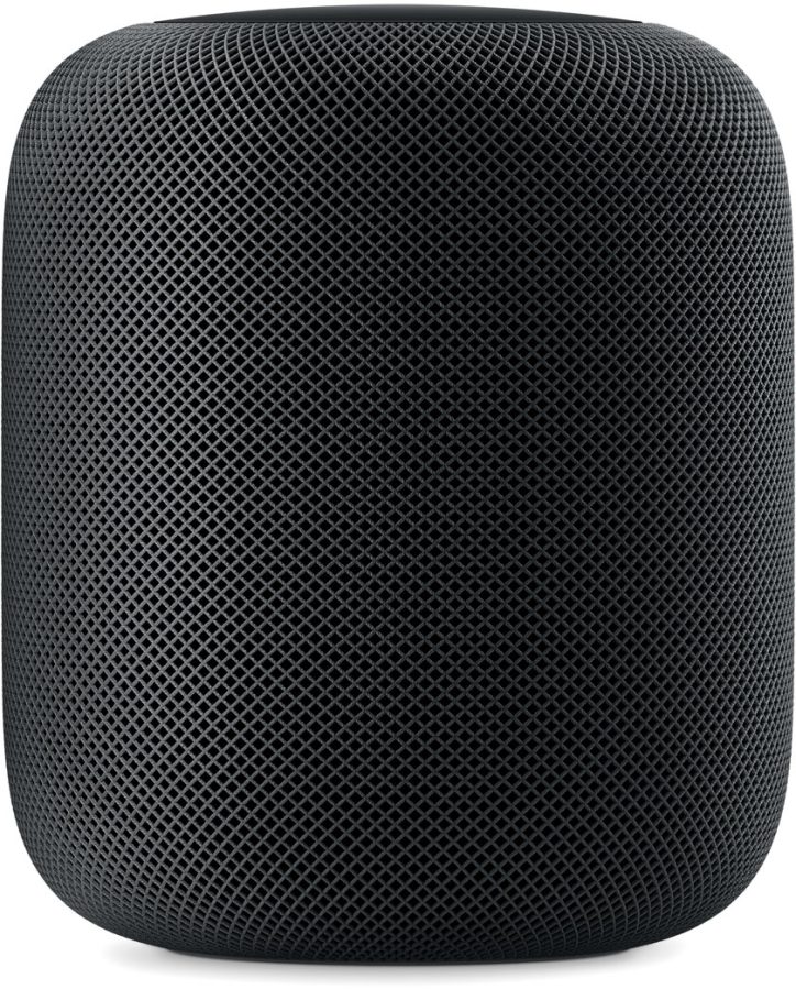 Czarny głośnik HomePod pierwszej generacji