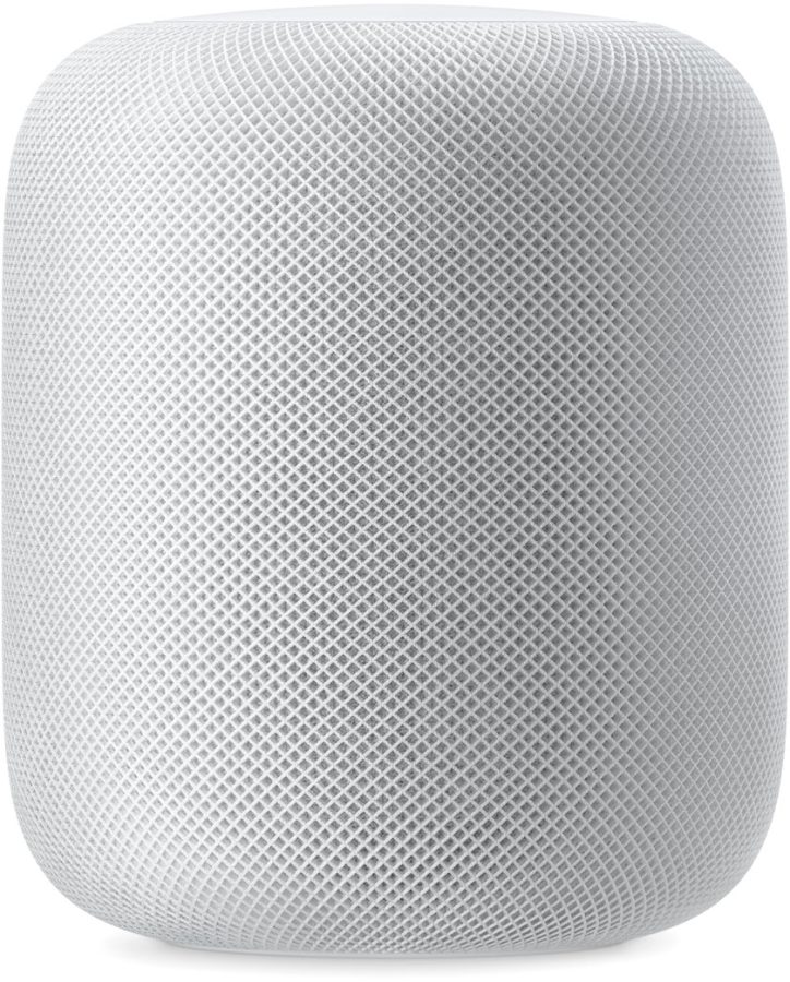Biały głośnik HomePod pierwszej generacji