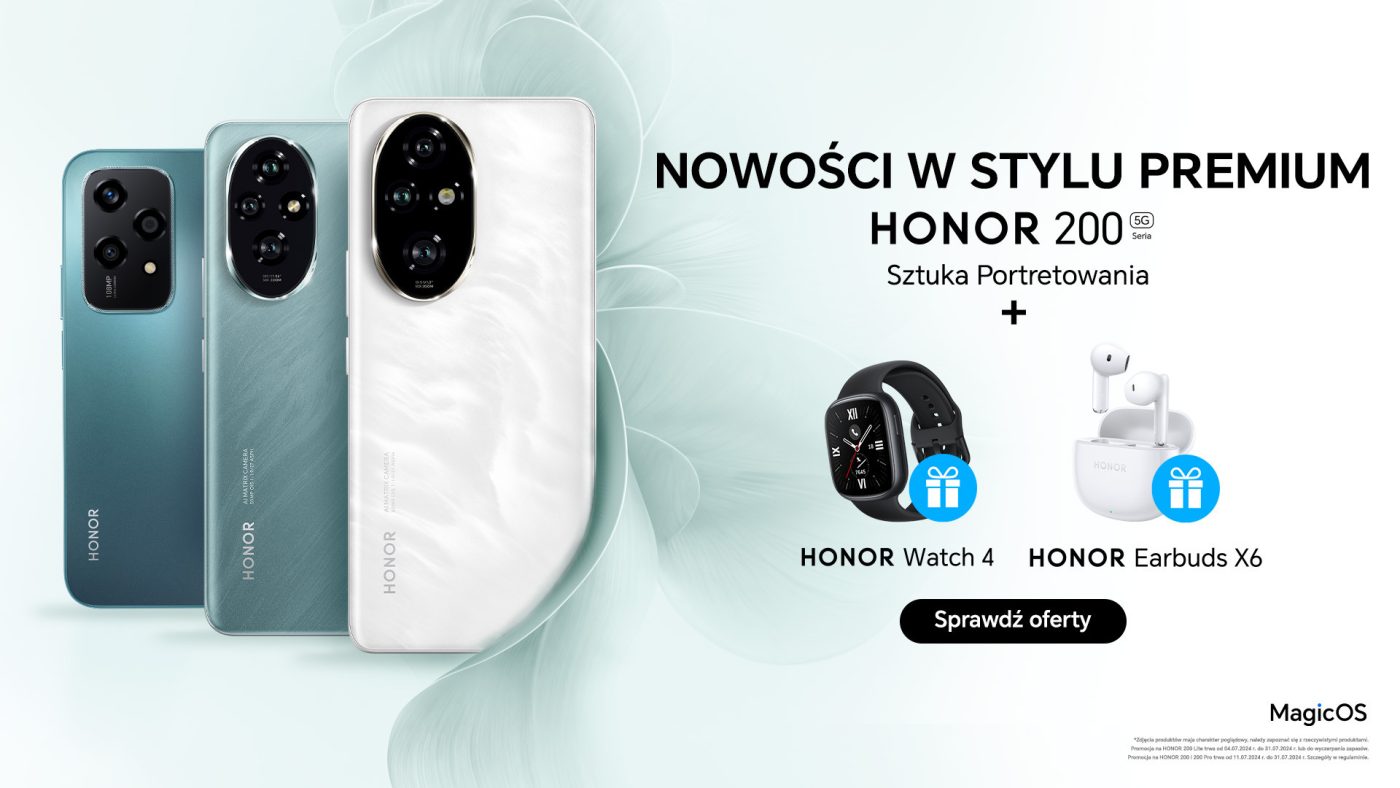 polska premiera smartfonów Honor 200