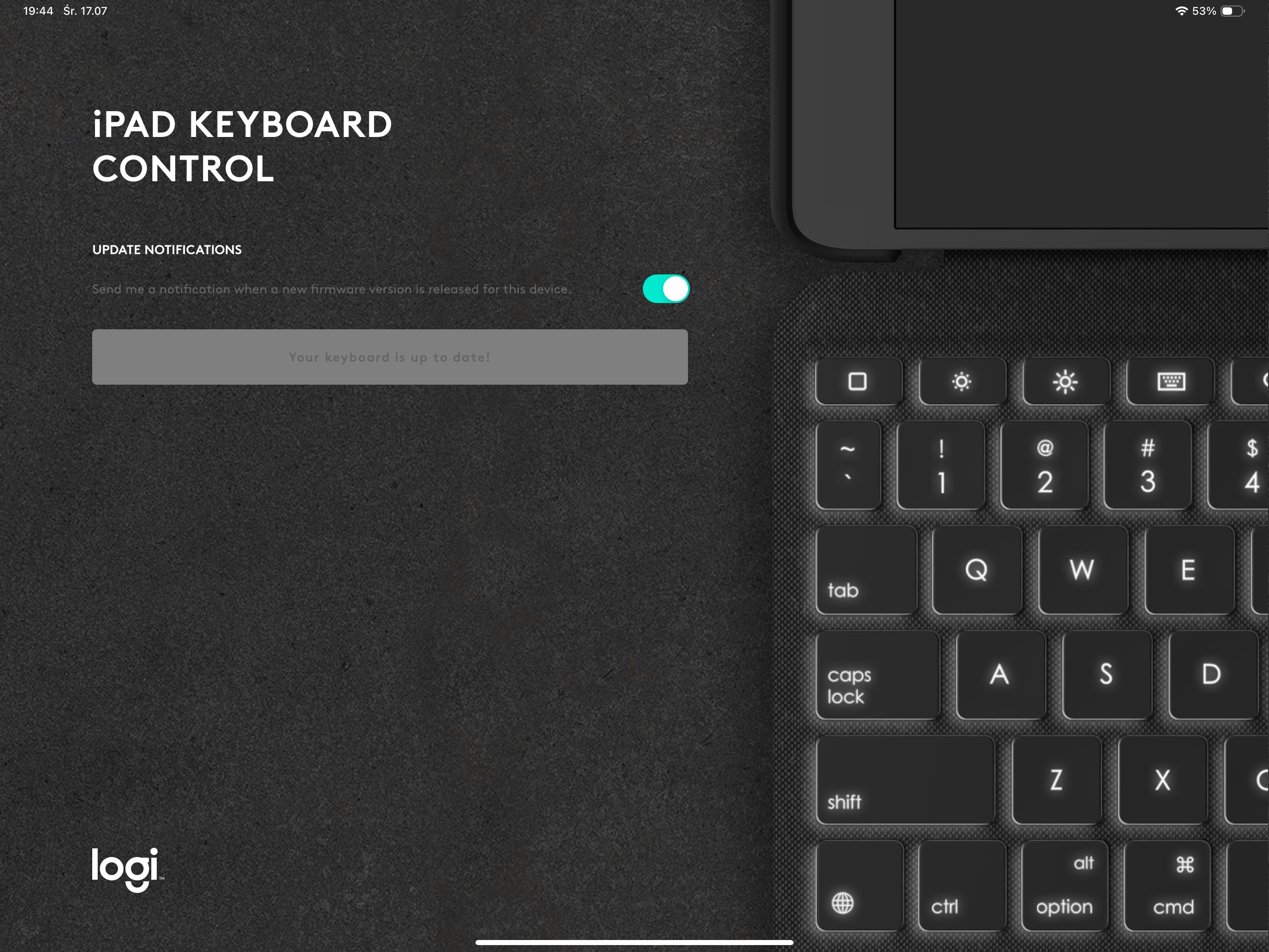 Logitech Combo Touch for iPad Pro M4 (2024)