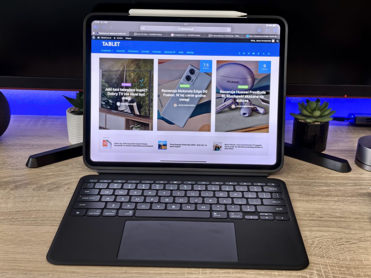 Logitech Combo Touch for iPad Pro M4 (2024)