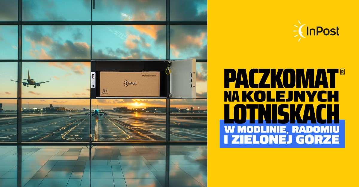 paczkomat lotnisko inpost