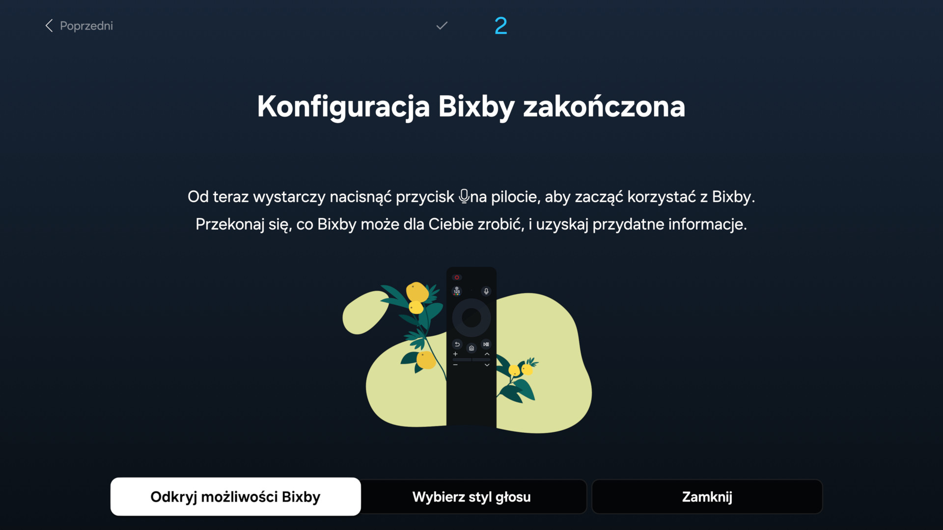 Samsung Smart TV Bixby Lite