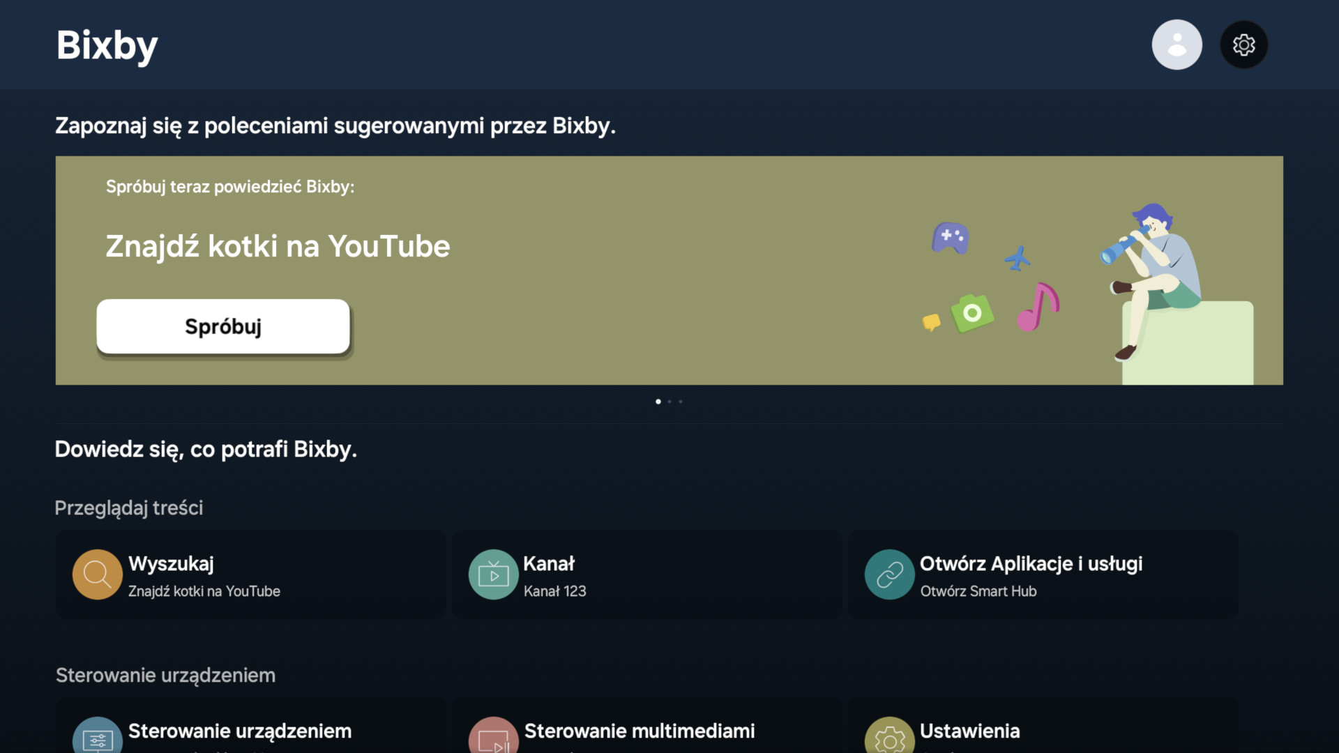 Samsung Smart TV Bixby Lite