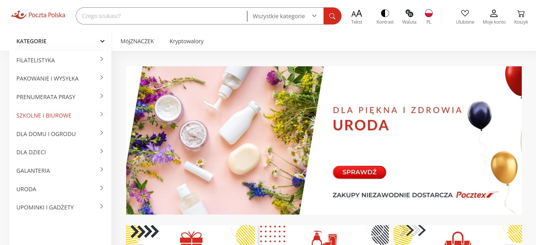 sklep internetowy poczta polska