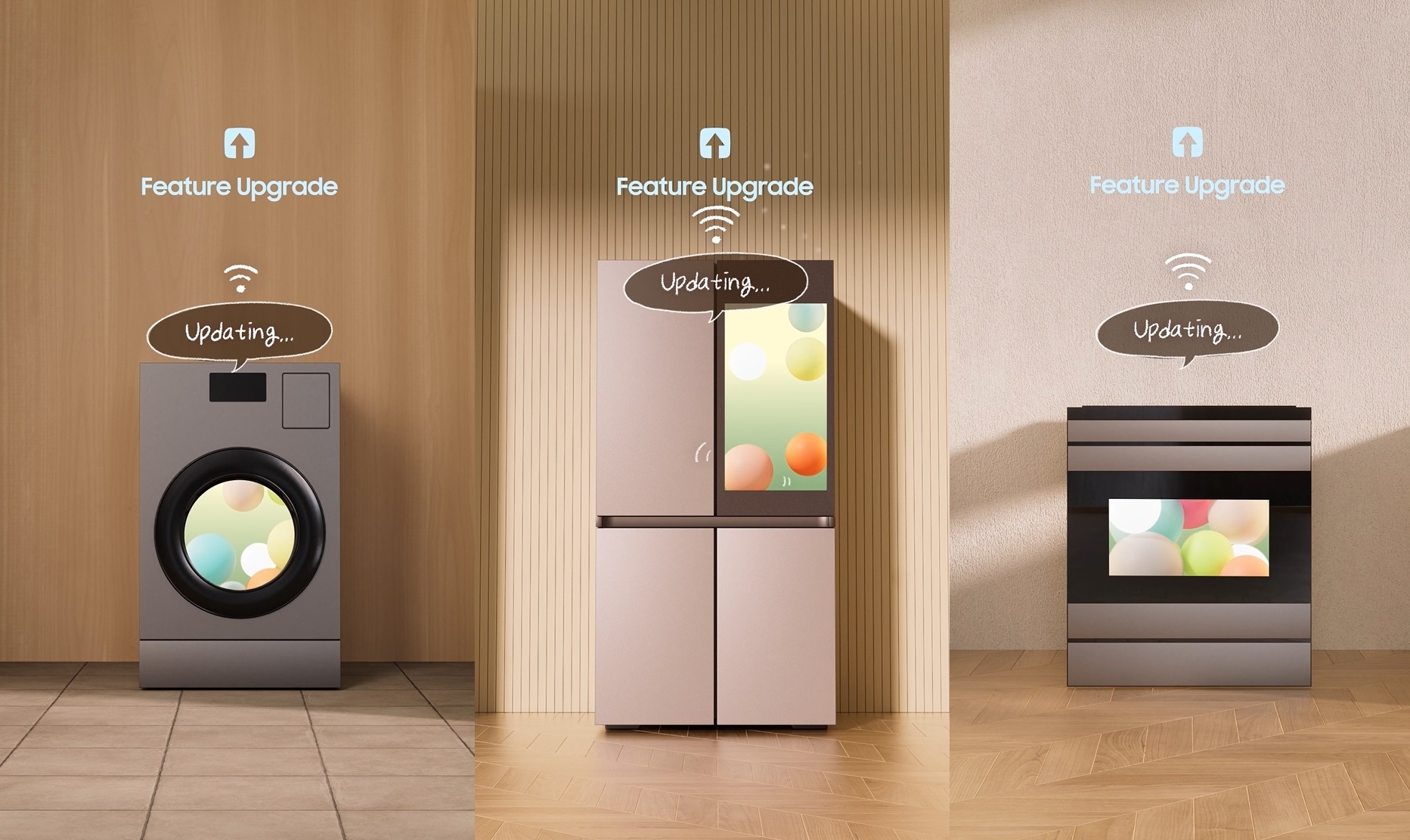 Aktualizacje na smart urządzeniach AGD Samsunga