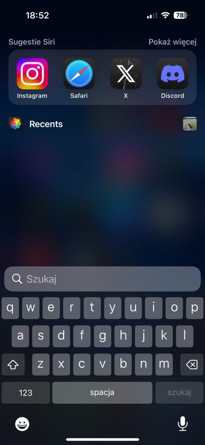 iOS 18 Spotlight