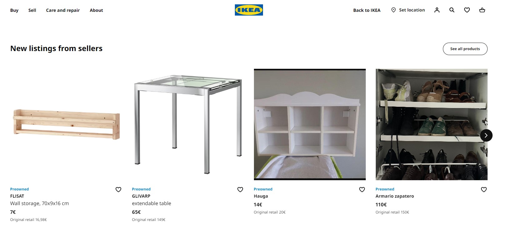 Platforma Ikea Preowned