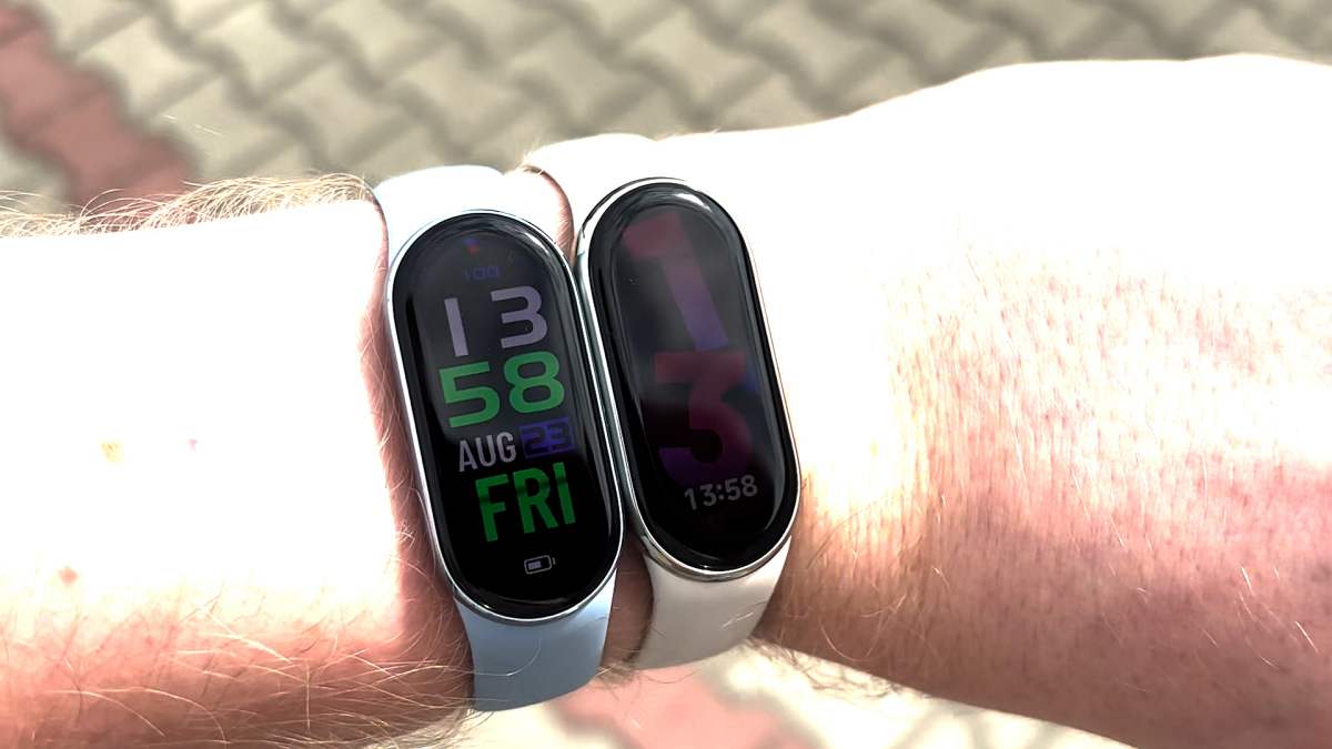 Xiaomi Smart Band 8 i Xiaomi Smart Band 9 / fot. Kacper Żarski (Tabletowo.pl)