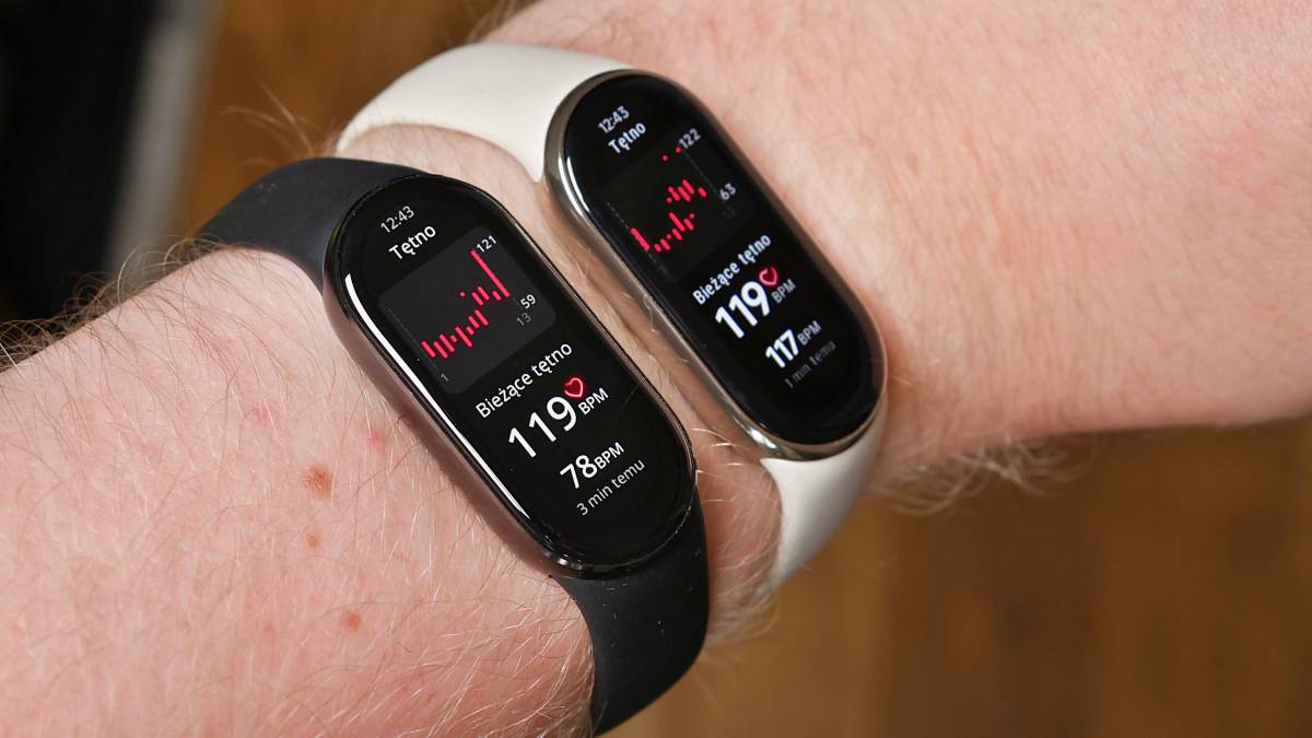 Xiaomi Smart Band 8 i Xiaomi Smart Band 9 / fot. Kacper Żarski (Tabletowo.pl)