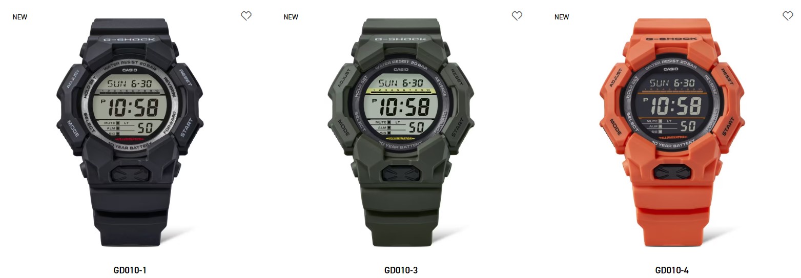 Casio G-Shock GD010