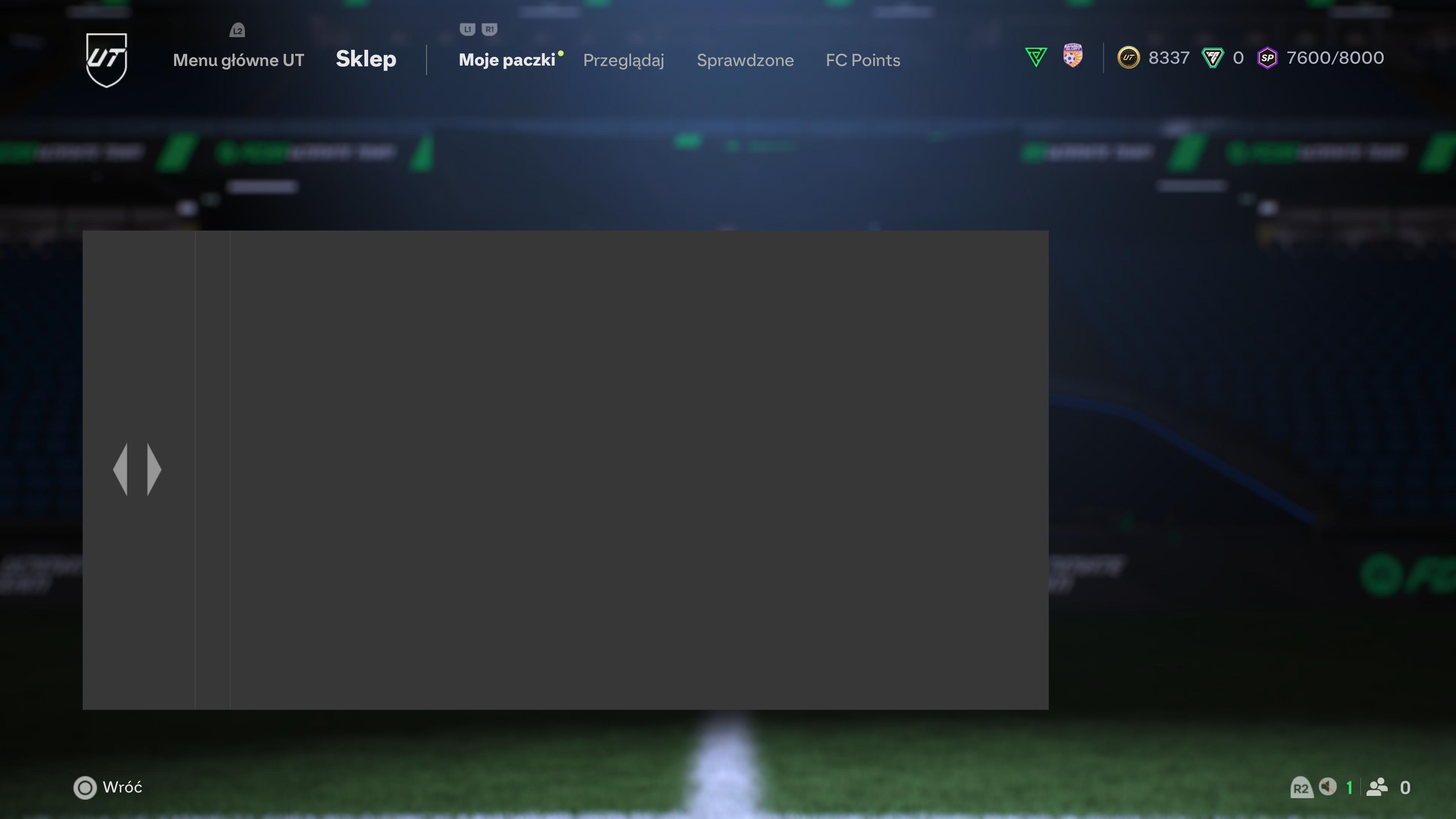 ea sports fc 25 screen z bledu