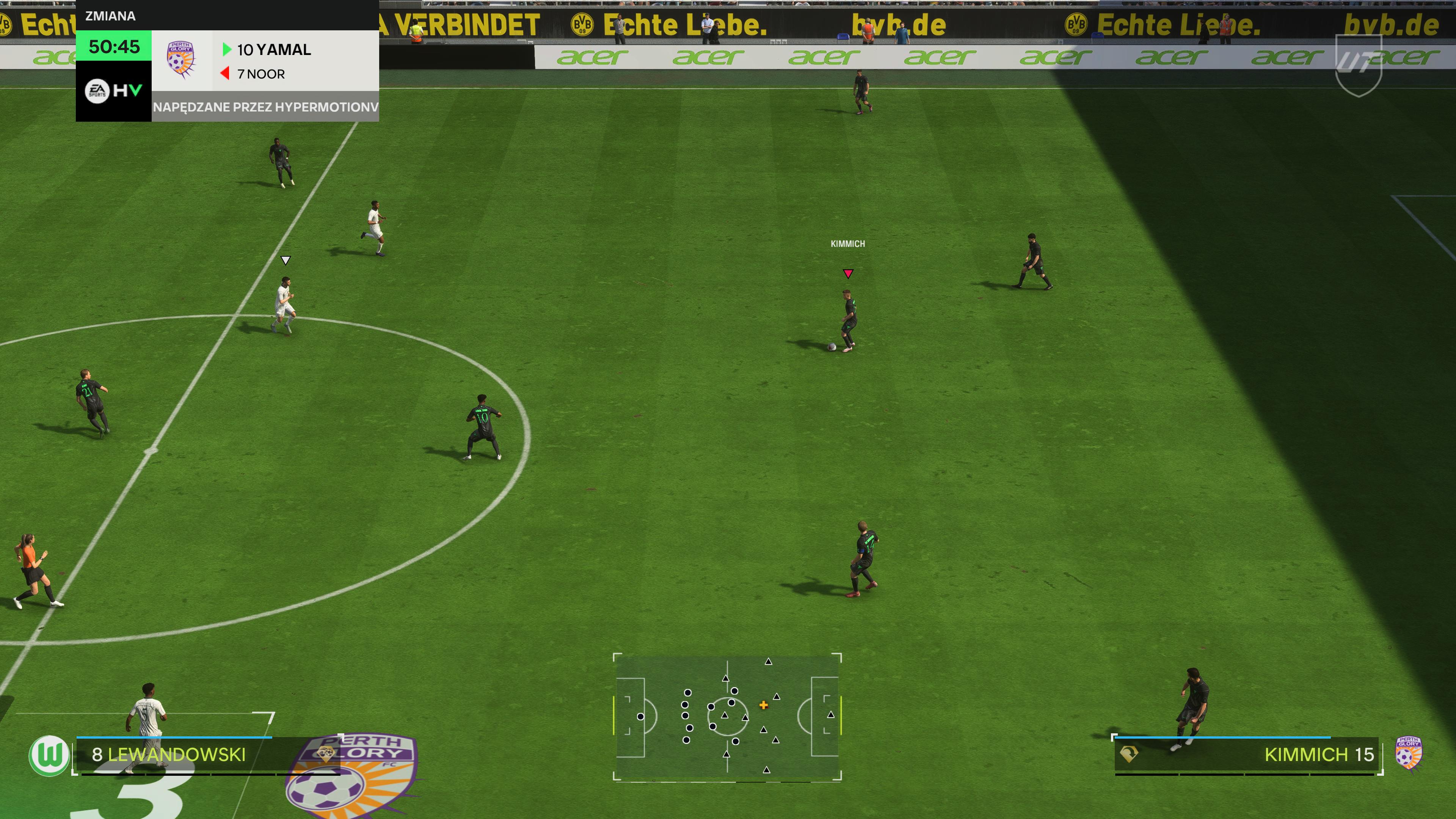 ea sports fc 25 screen z meczu