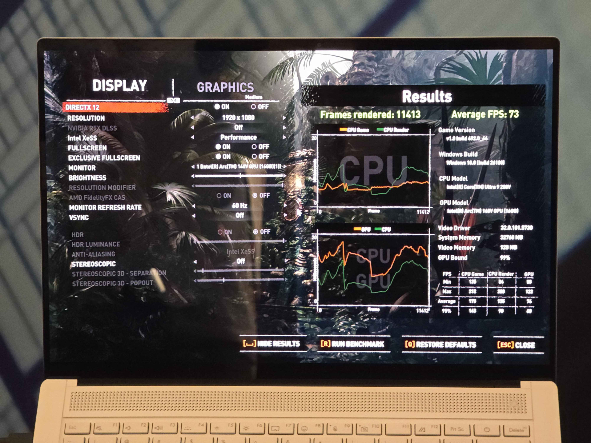 GPU Intel Arc 140V