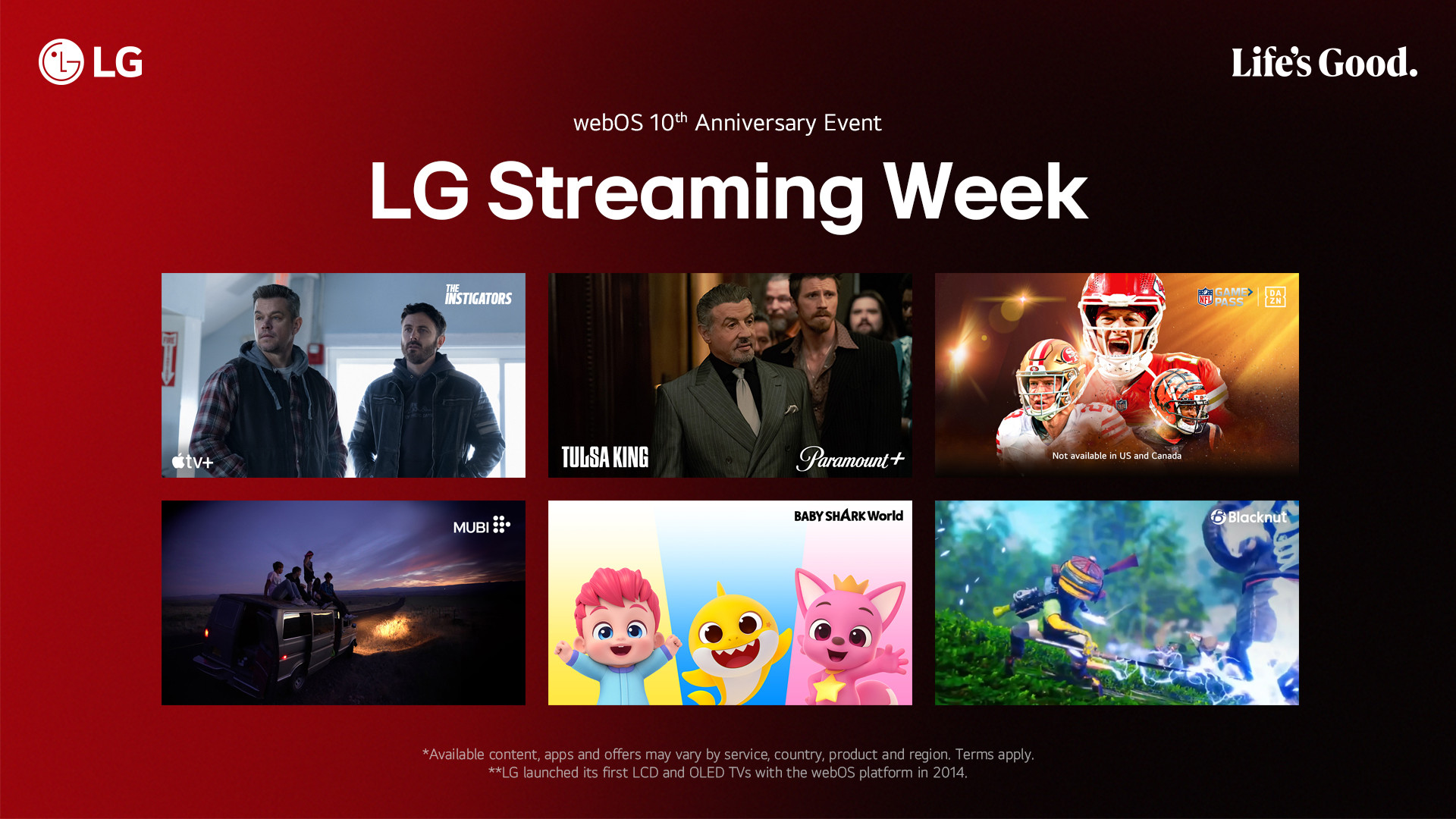 Akcja LG Streaming Week