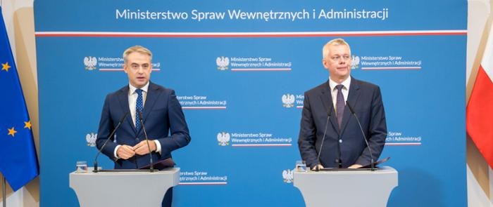 Polska - Krzysztof Gawkowski (Ministerstwo Cyfryzacji) i Tomasz Siemoniak (MSWiA)