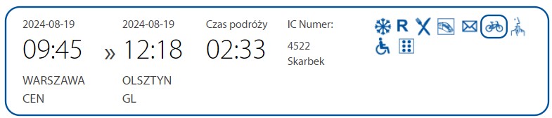 Jak sprawdzić czy pociąg ma miejsca rowerowe?