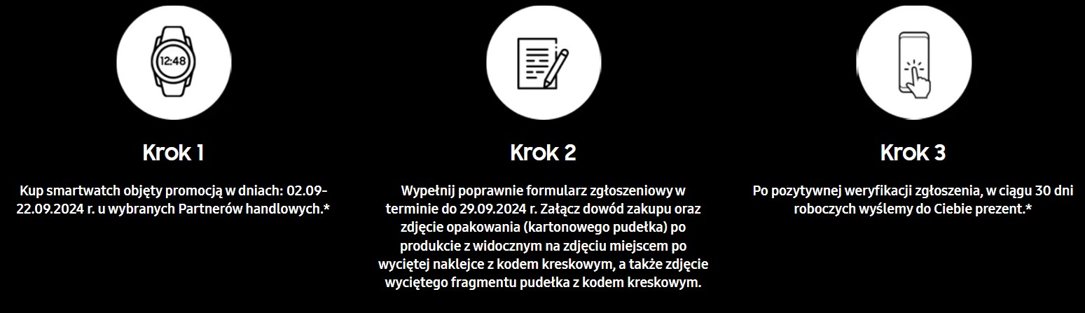 Jak odebrać słuchawki przy zakupie smartwatcha?