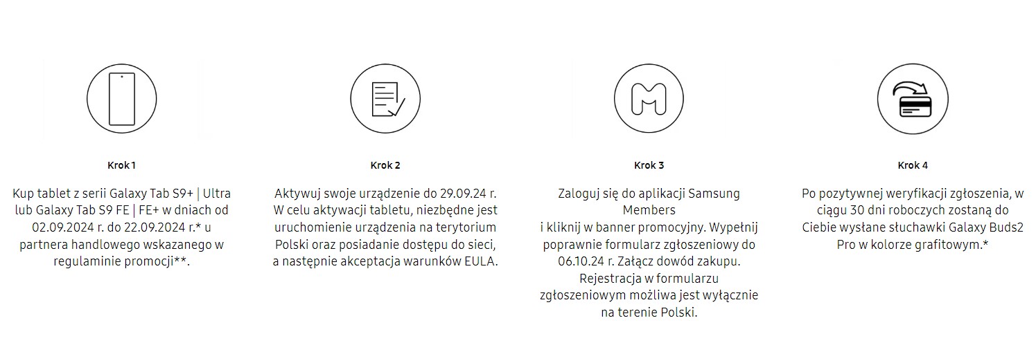 Jak odebrać słuchawki przy zakupie tabletu?