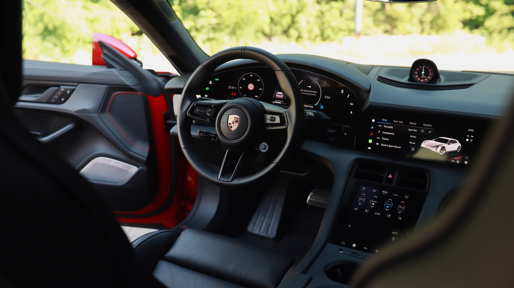 Porsche Taycan 4s test