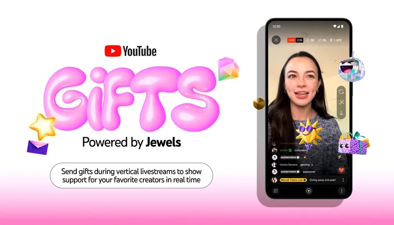 youtube jewels prezenty