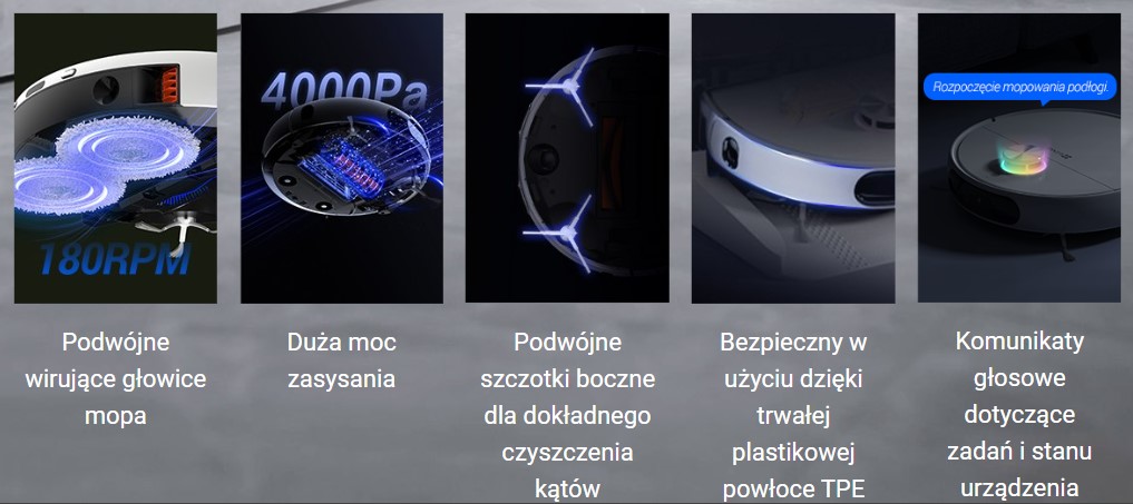 Robot sprzątający Ezviz RS2