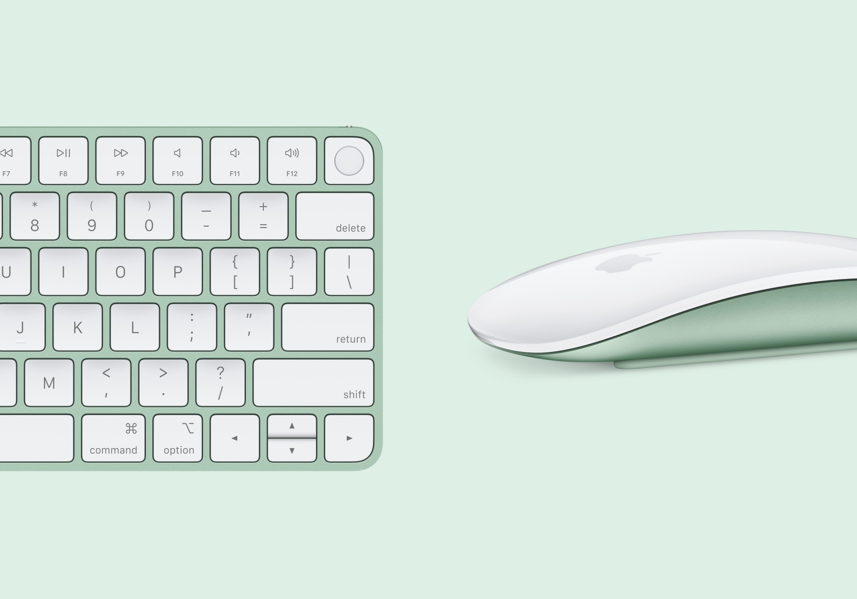 Nowy iMac z Apple M4 klawiatura i mysz