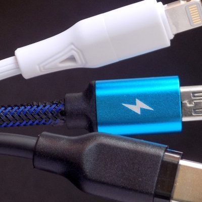 kable przewody usb-c lightning micro-usb ładowanie