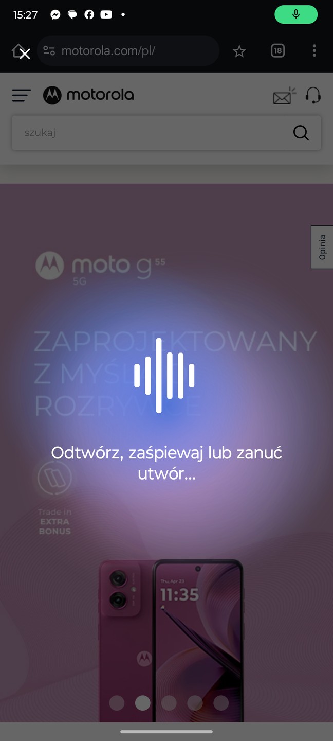 motorola circle to search