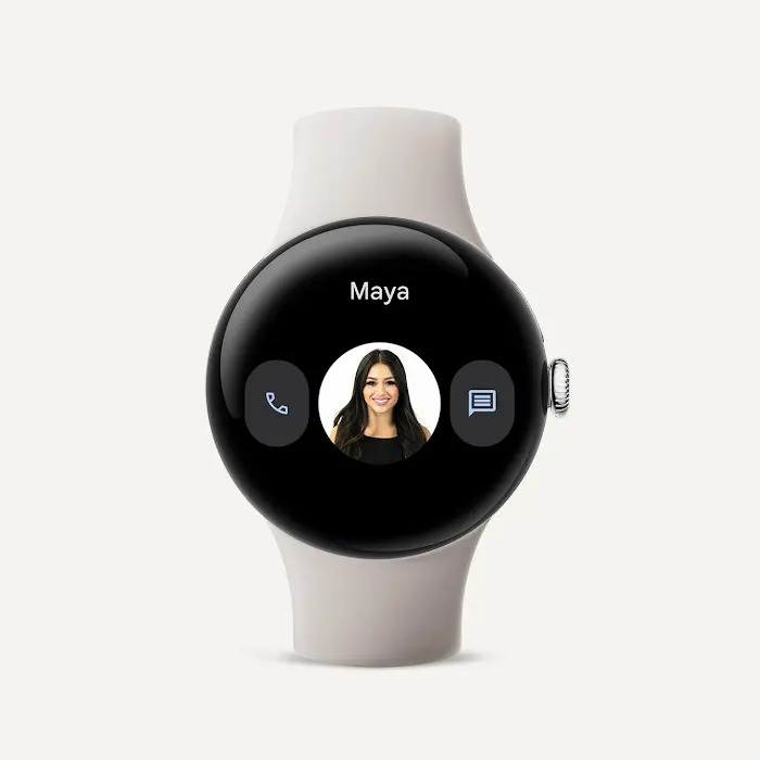 Ulubione kontakty w Pixel Watch