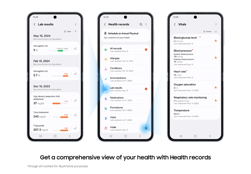 Funkcja Health Records