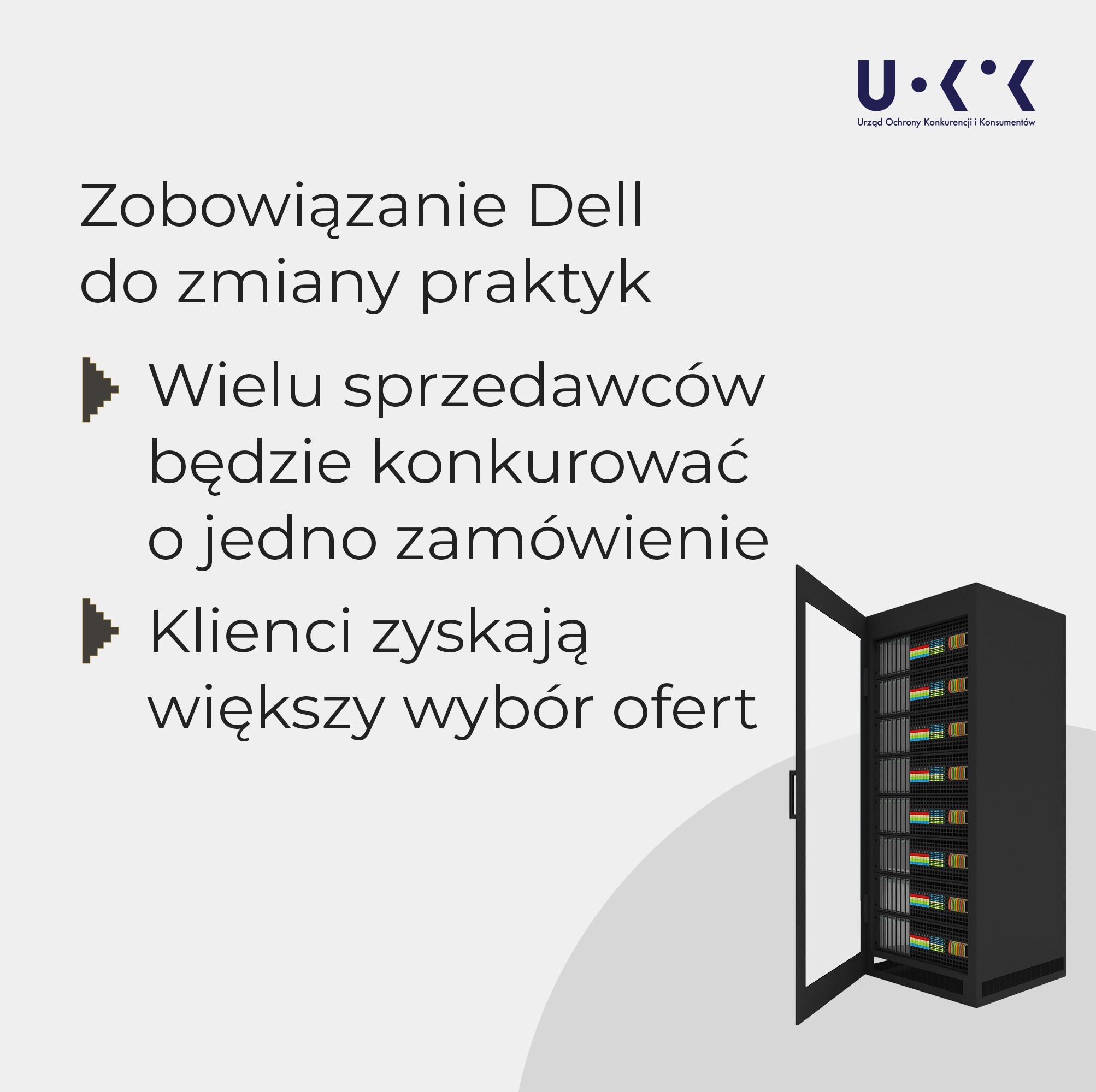 UOKiK wydał decyzję w sprawie Dell