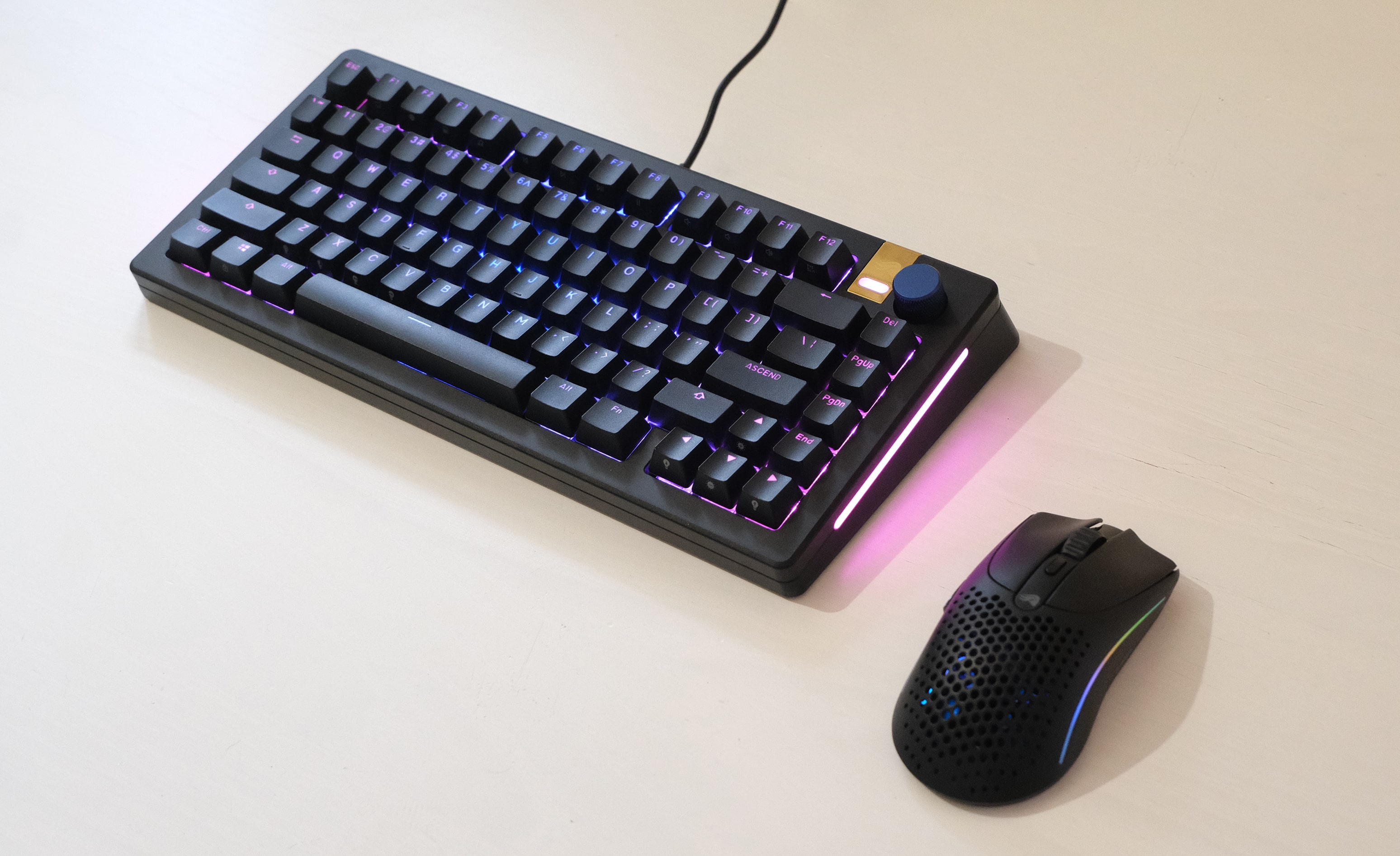 Glorious GMMK 3 PRO HE i Glorious O 2 Mini Recenzja zestawu mysz i klawiatura Tabletowo
