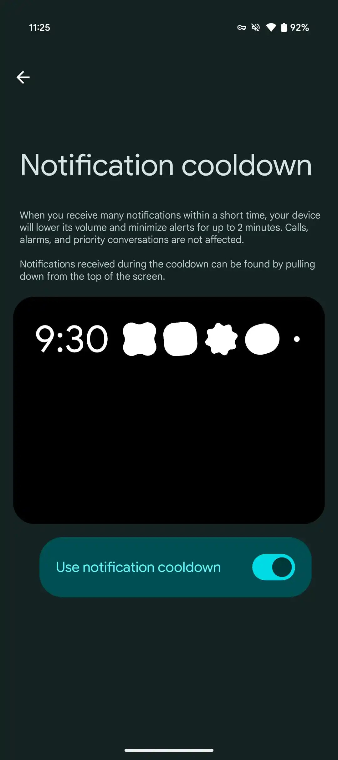 Android 16 Notification Cooldown