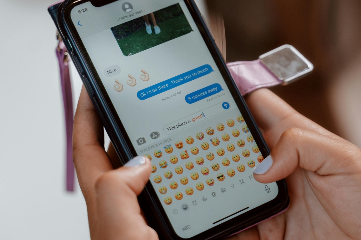 emoji wiadomość iPhone iOS